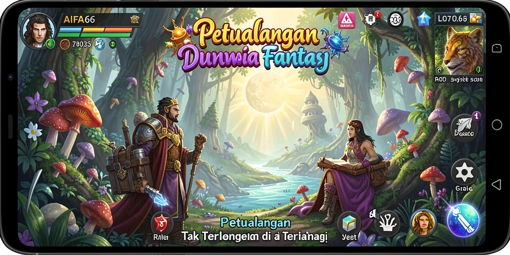 Tangkap aksi seru dengan petualangan gameplay AIFA66.