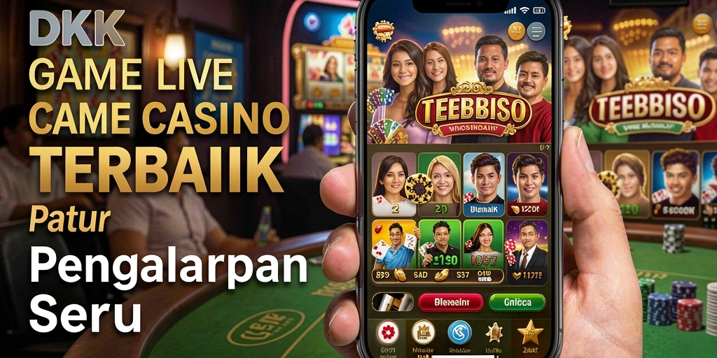Gameplay seru dan interaktif di DKK dengan dealer langsung.
