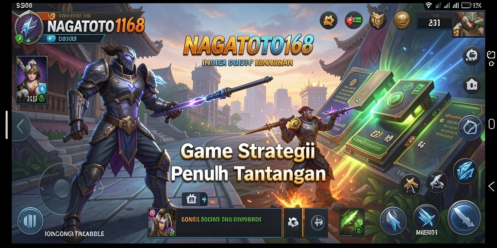 Screenshot gameplay NAGATOTO168 dengan berbagai strategi seru.