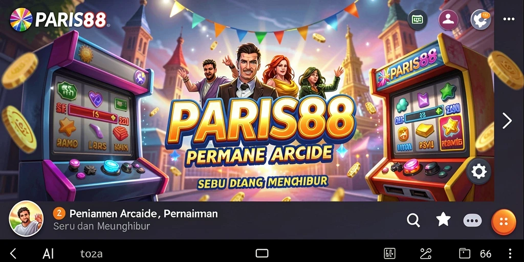 Screenshot gameplay PARIS88 menampilkan aksi seru yang mendebarkan.