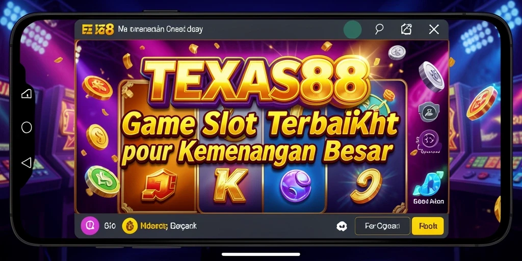 Tampilan menarik dari gameplay TEXAS88 yang seru dan penuh warna.