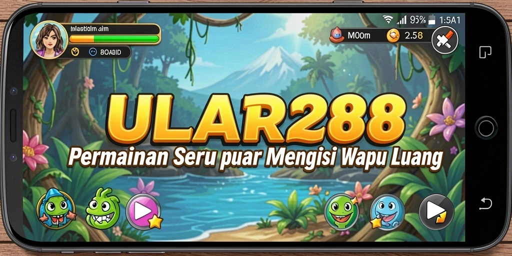 Tampilan gameplay ULAR288 dengan grafis yang menakjubkan dan interaksi menyenangkan.